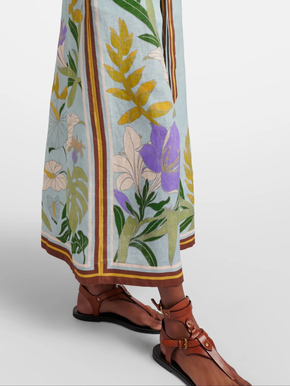 ALEMAIS Alfie Linen Midi Shirt Dress - Picture 5 of 15